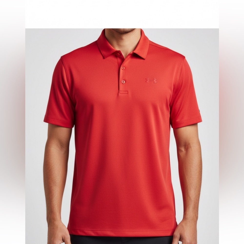 Under Armour Classic Red Polo Shirt